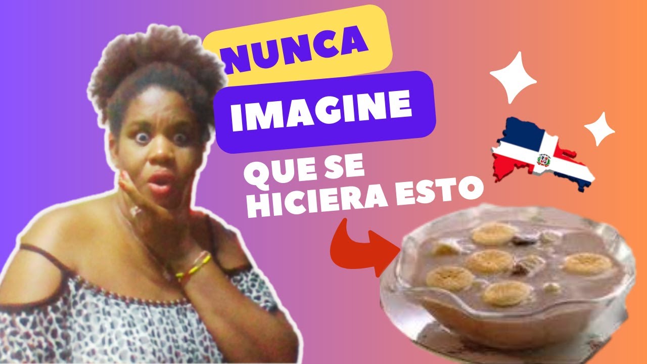 NUNCA IMAGINE QUE SE PUDIERA HACER ESTO. CUBANA REACCIONA A HABICHUELAS CIN DULCE🇩🇴