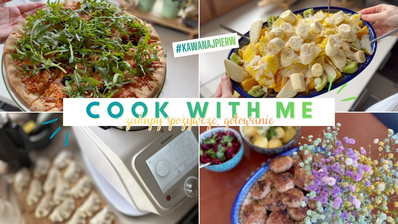 🌿 COOK WITH ME 🍳 Organizacja zakupów spożywczych 🌿 Pogadanka o Monsieur Cuisine Connect (Lidlomix)