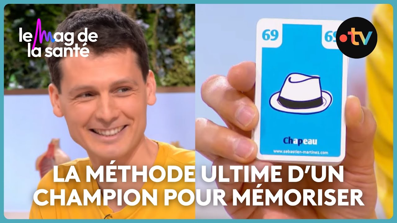 L'&eacute;tonnante m&eacute;thode de m&eacute;morisation de S&eacute;bastien Martinez, champion de France de m&eacute;moire