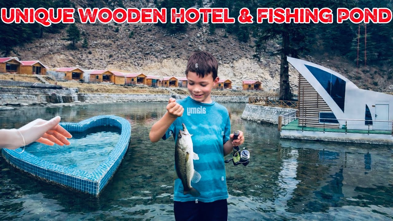 Hidden Fishing Spot in Kalam 😲 | Unique Wooden Hotel