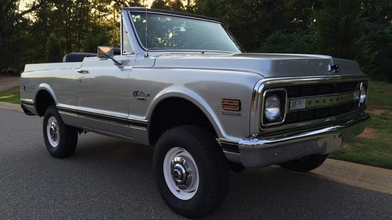 1970 Chevrolet K5 Blazer CST 350 4x4 Frame Off Restoration Project