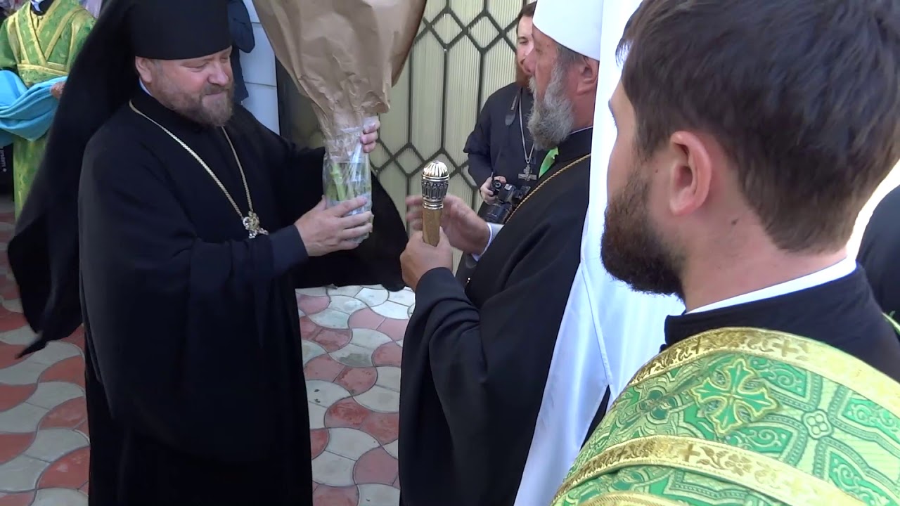 Serviciul divin praznical la Mănăstirea Ciuflea. Arhim. Nicolae (Roșca) - 50 de ani de la naștere