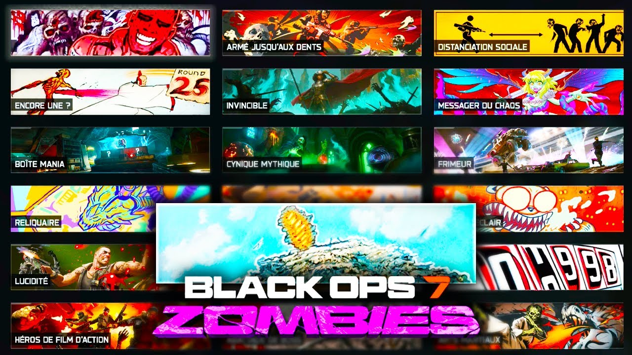DÉBLOQUER TOUS les DARK OPS de BLACK OPS 7 ZOMBIES 🧟‍♂️ (Opérations Secrètes du jeu de base)