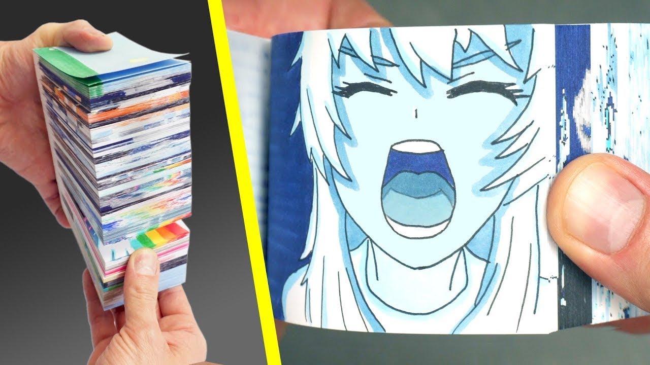 El flipbook MÁS LARGO que he hecho  -  El REGRESO de la Nube Gruñona - ANIMACIÓN