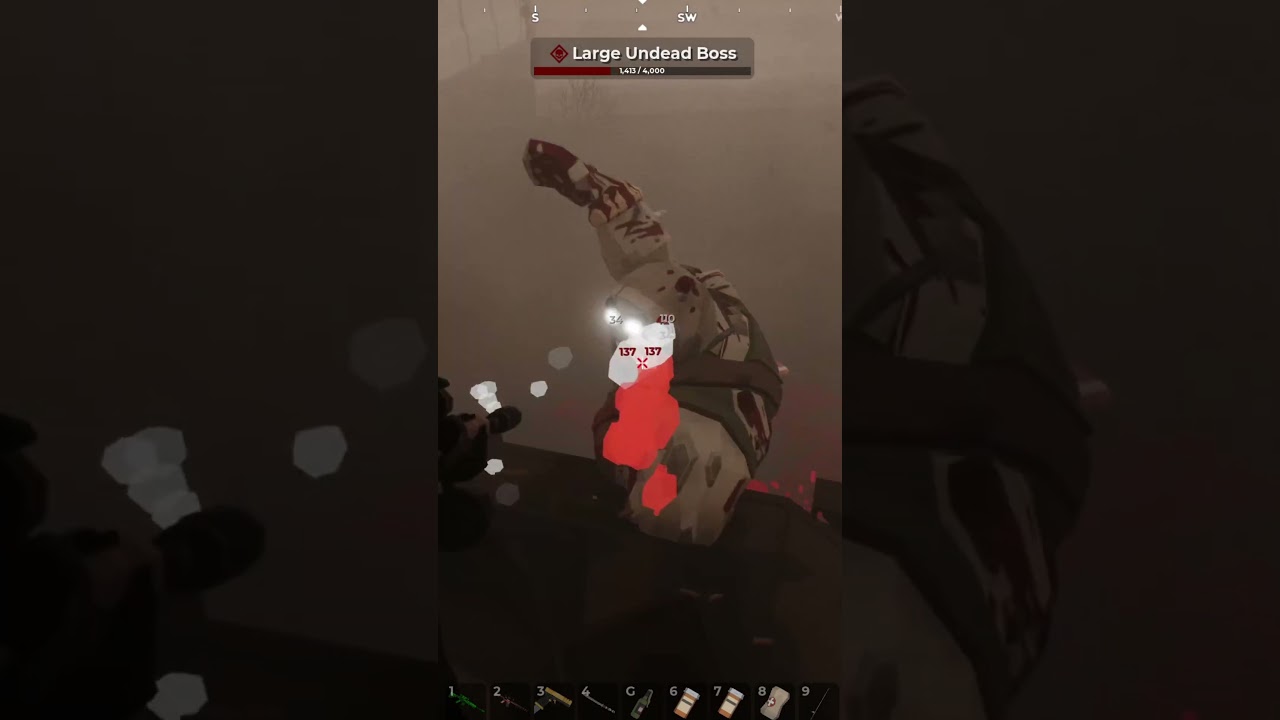 Zombie Boss at Gladewater Military Camp. #surroundead #surroundeadgameplay #mikecasualgamer