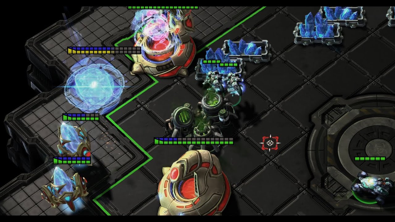 StarCraft II in 4k: Authentic bronze to GM, F2 Disabled: Platinum 3, 2797 +19 MMR