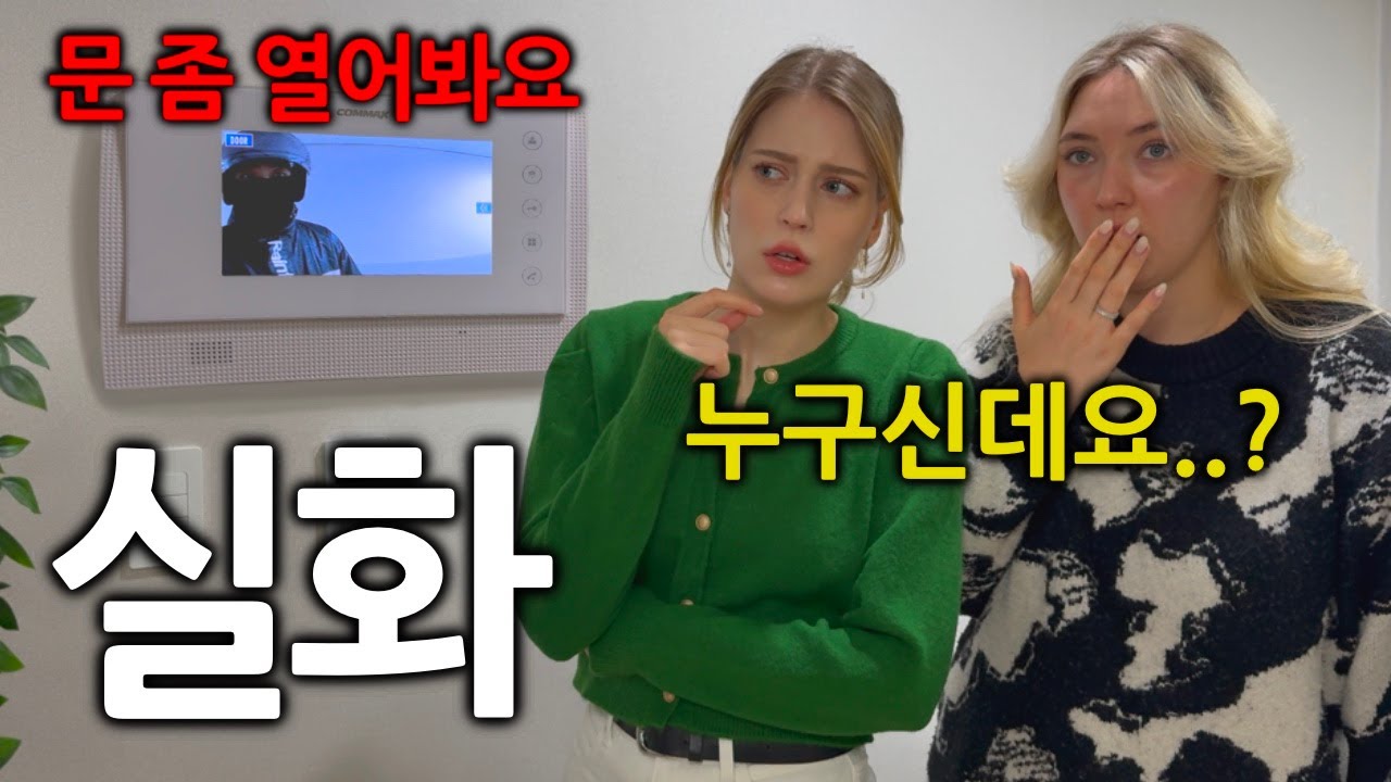 독일여자들이 한국에서 배달을 무서워하는 이유 (이런 속도는 말도 안됩니다..)