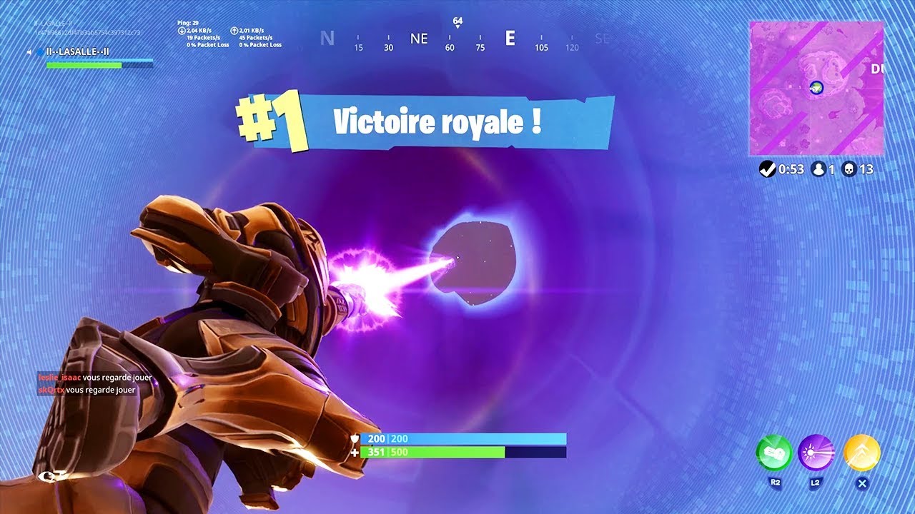 TOP 1 FORTNITE : THANOS DESTRUCTION