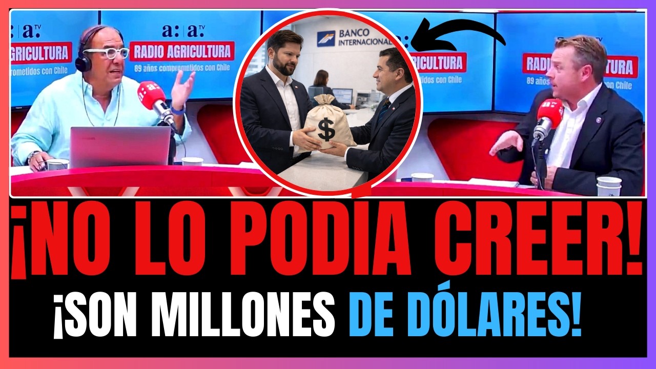 ¡BOMBAZO! Analista revela deuda de 5 mil millones atribuida a Gabriel Boric y deja atónito a Checho