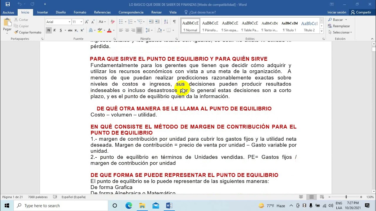 EGEL PLUS, LO BASICO QUE DEBES DE SABER DE FINANZAS