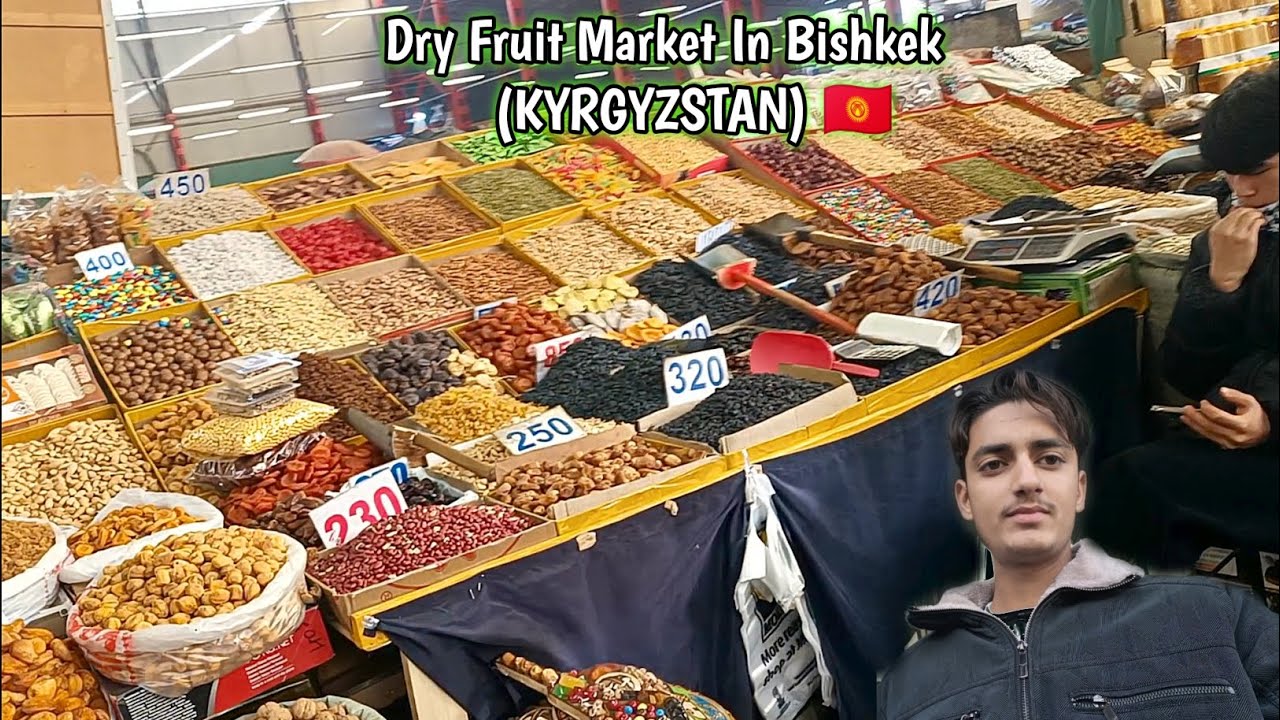 Dry Fruit Market In Bishkek (kyrgyzstan) || MBBS In Abroad Vlog #virel #vlog 