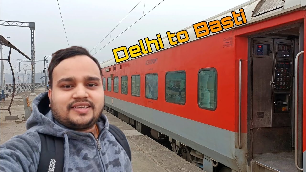Delhi to Basti by Train | Humara Gaon@RahulDwivediVlogs #village #villagelife #uttarpradesh #gaon