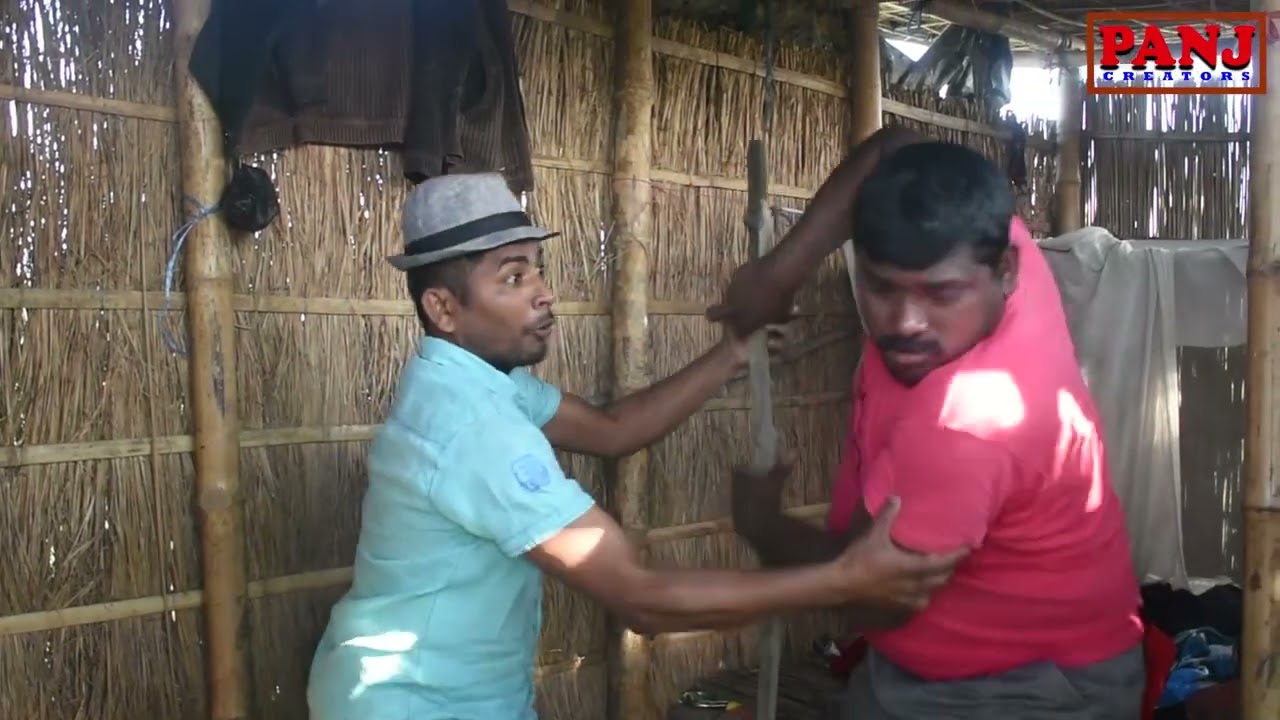 লোকৰ খেতিত পাচলি চোৰ কৰিবলৈ গৈ ধৰা পৰিল.........