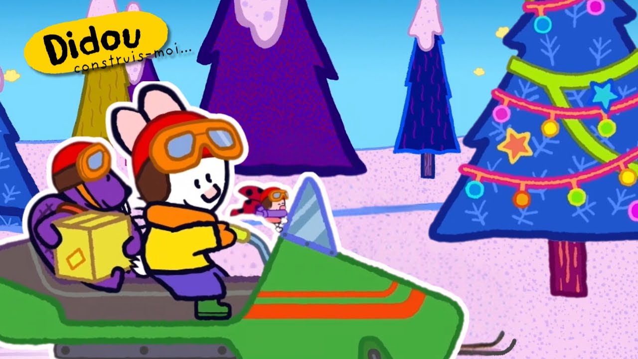 Didou Construis moi : Une Motoneige ❄️ | Compilation Pour Enfants