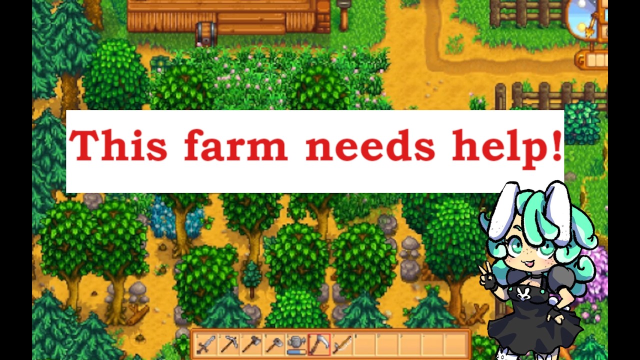 Fixing a Forgotten Farm in Stardew Valley | Low Commentary