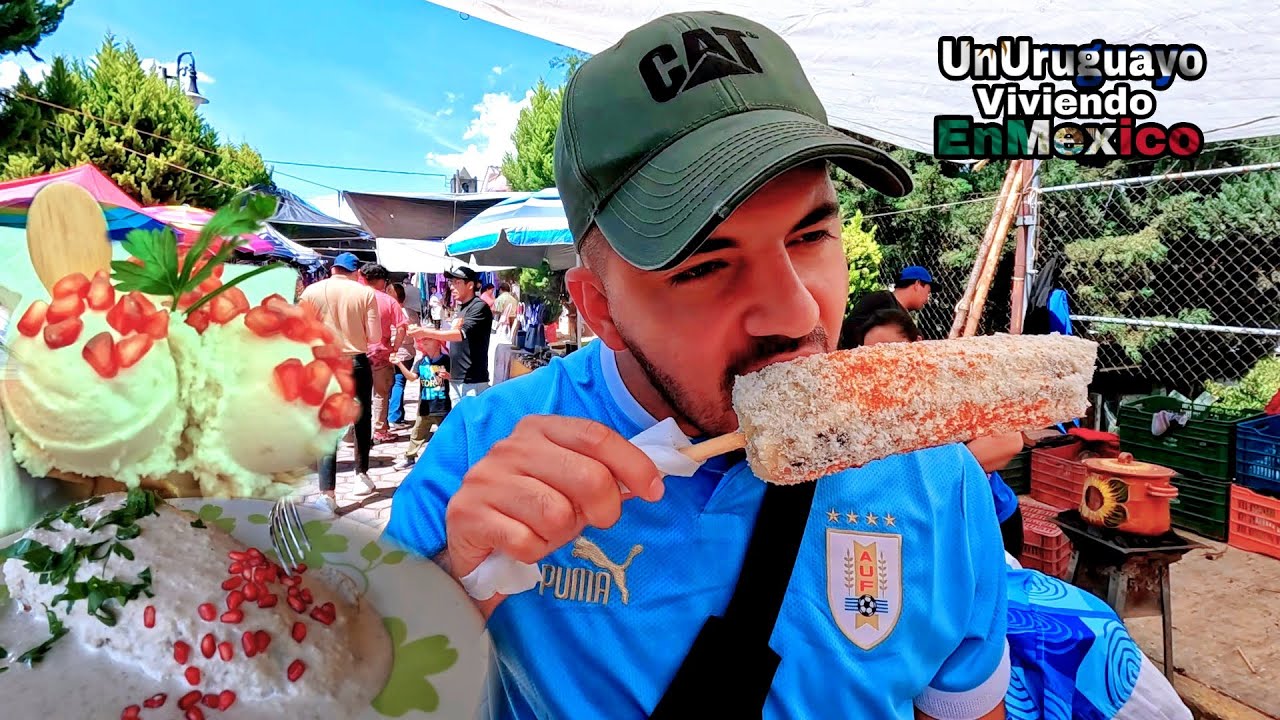 INCREÍBLE San Andrés Calpan: un lugar que debes visitar en temporada de CHILES EN NOGADA #puebla