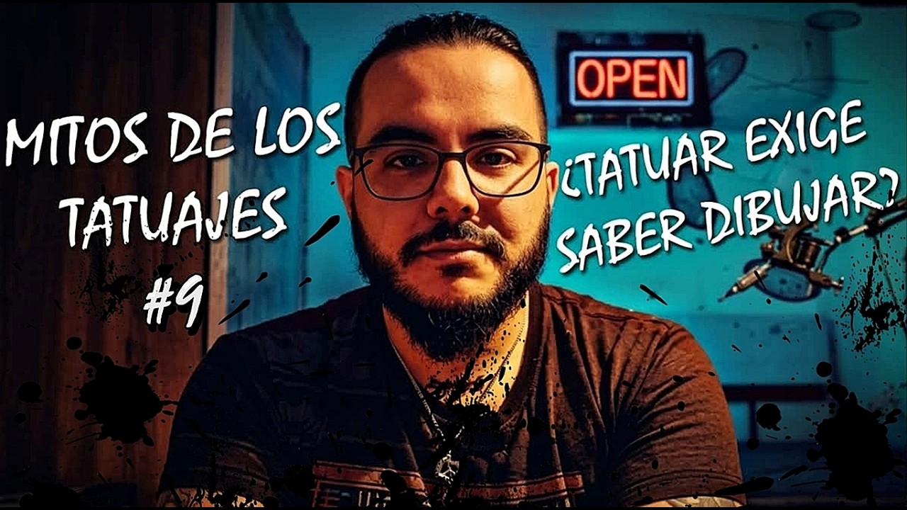 MITOS DE LOS TATUAJES #9 - ''HAY QUE DIBUJAR BIEN PARA TATUAR''