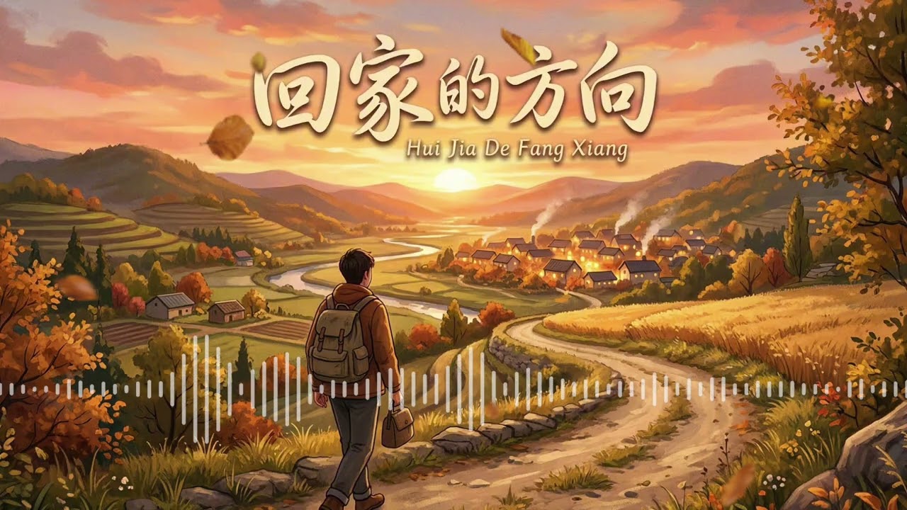 回家的方向 | 神来一笔 | 原创 R&B (Official Lyrics Video)