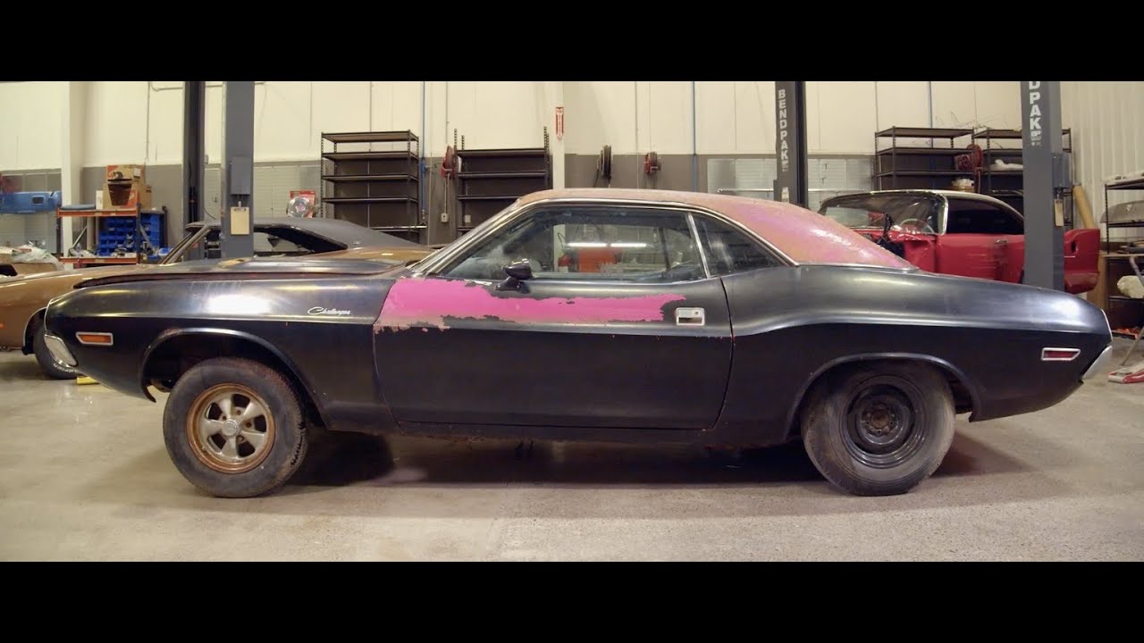 REAL CARS WEAR PINK: MARK SCORES ONE OF THE RAREST CHALLENGERS EVER MADE IN PANTHER PINK!