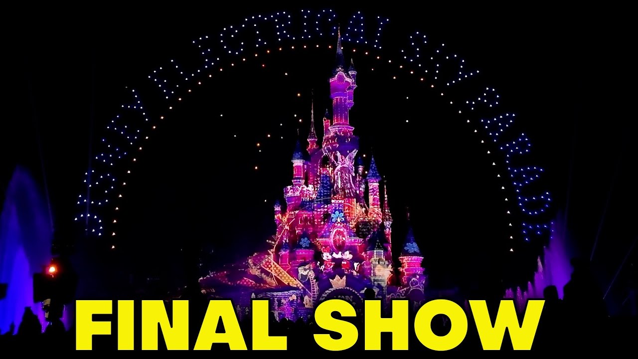 Last Performance: Disney Electrical Sky Parade At Disneyland Paris 2025