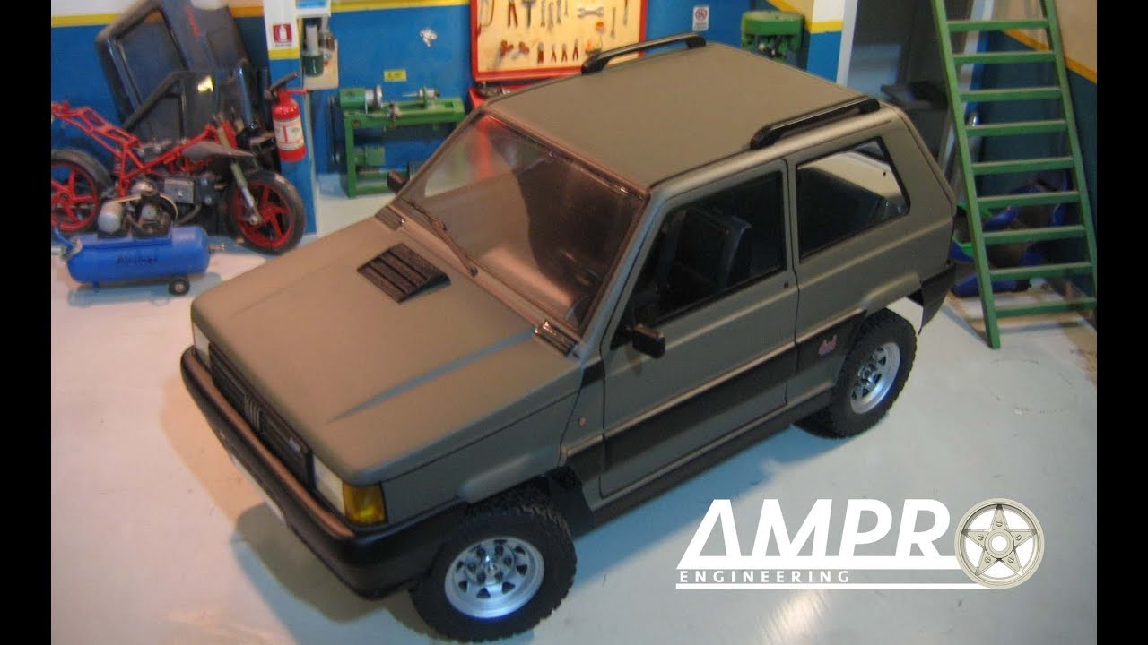 e130: Tamiya CC01 Fiat Panda Body from Plastic Dreams - Part 1