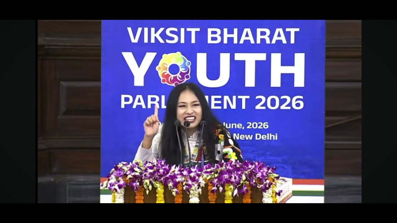 Representative from Manipur | Viksit Bharat | Youth Parliament 2026 | #woman #representationmatters 