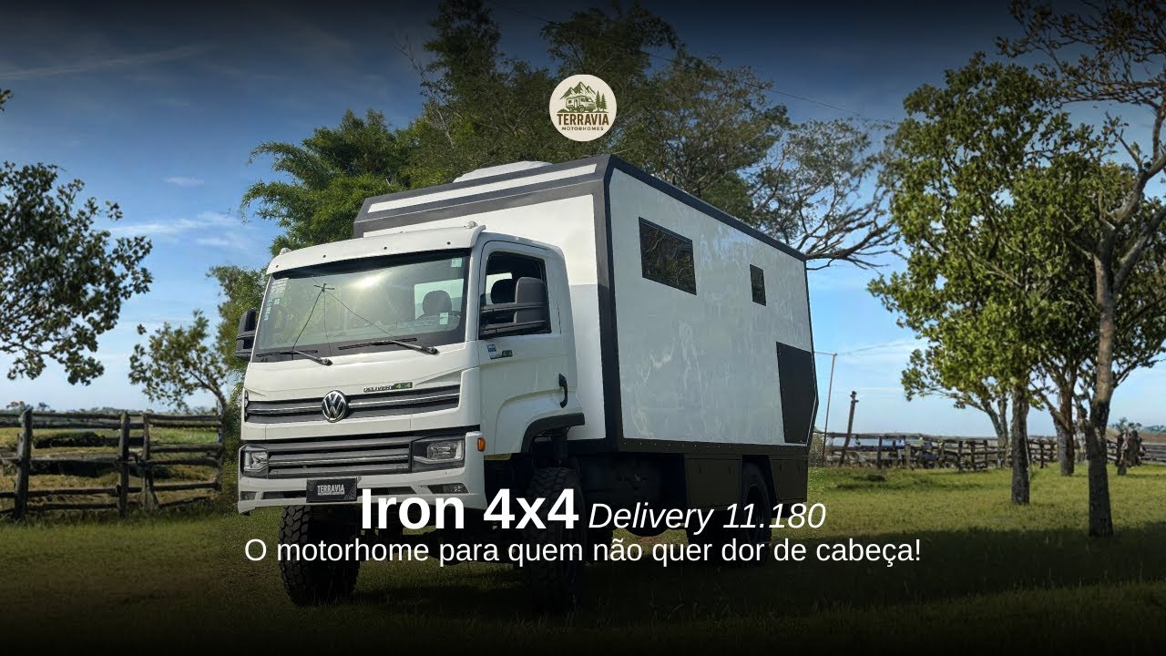 Esse motorhome encara qualquer caminho | Iron 4x4 Terravia
