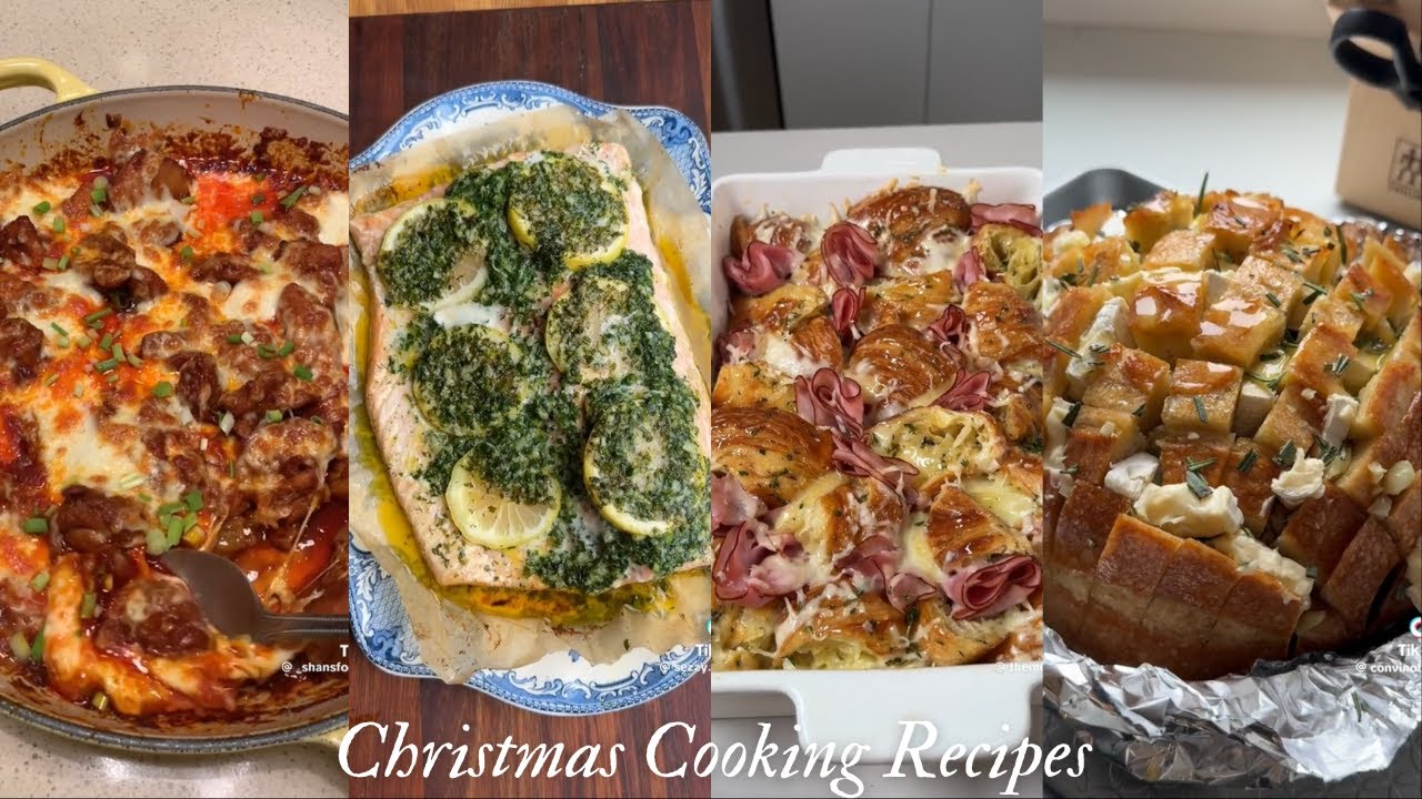 Best Christmas Cooking TikTok Recipes👩🏻‍🍳🍴♡🎀| #christmas #cooking #recipe #tiktok