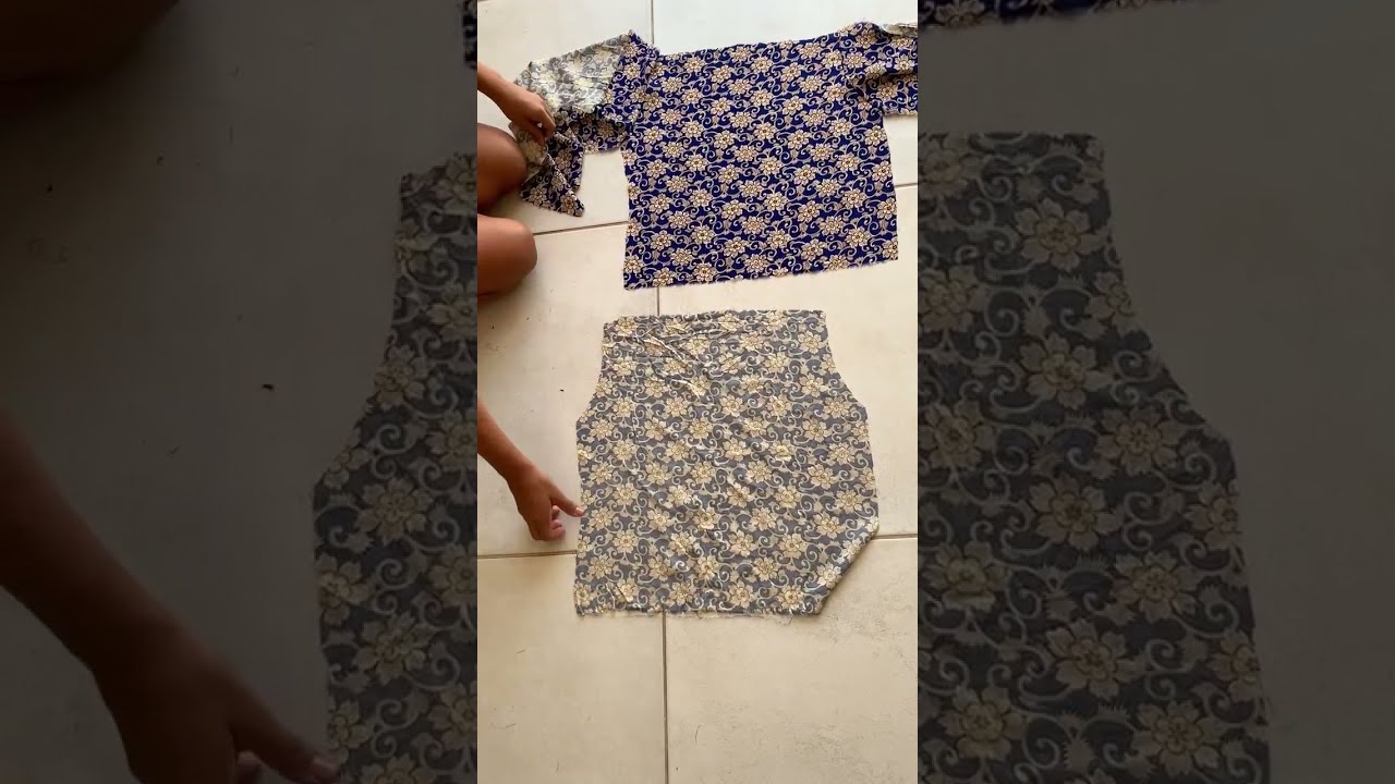 Passo a passo de como fazer uma linda blusinha ombro a ombro em apenas 10 minutos ❤️