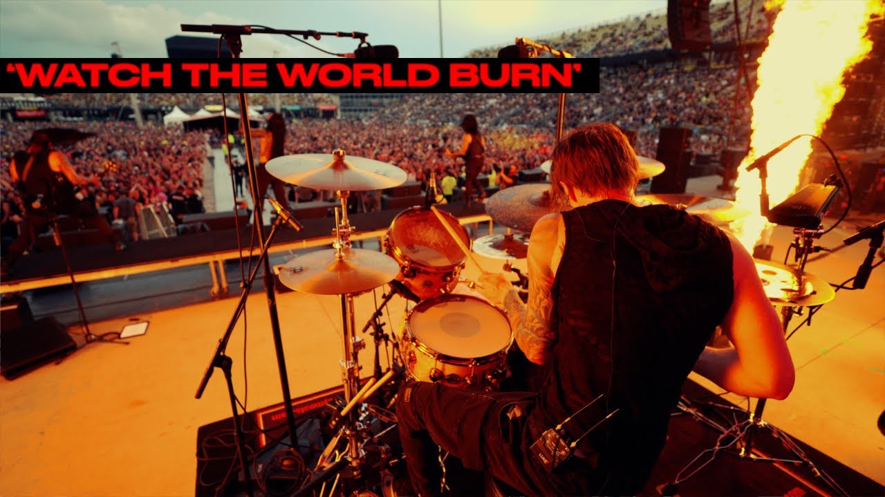 Watch The World (Luke) Burn - Falling In Reverse at Sonic Temple - Luke Holland