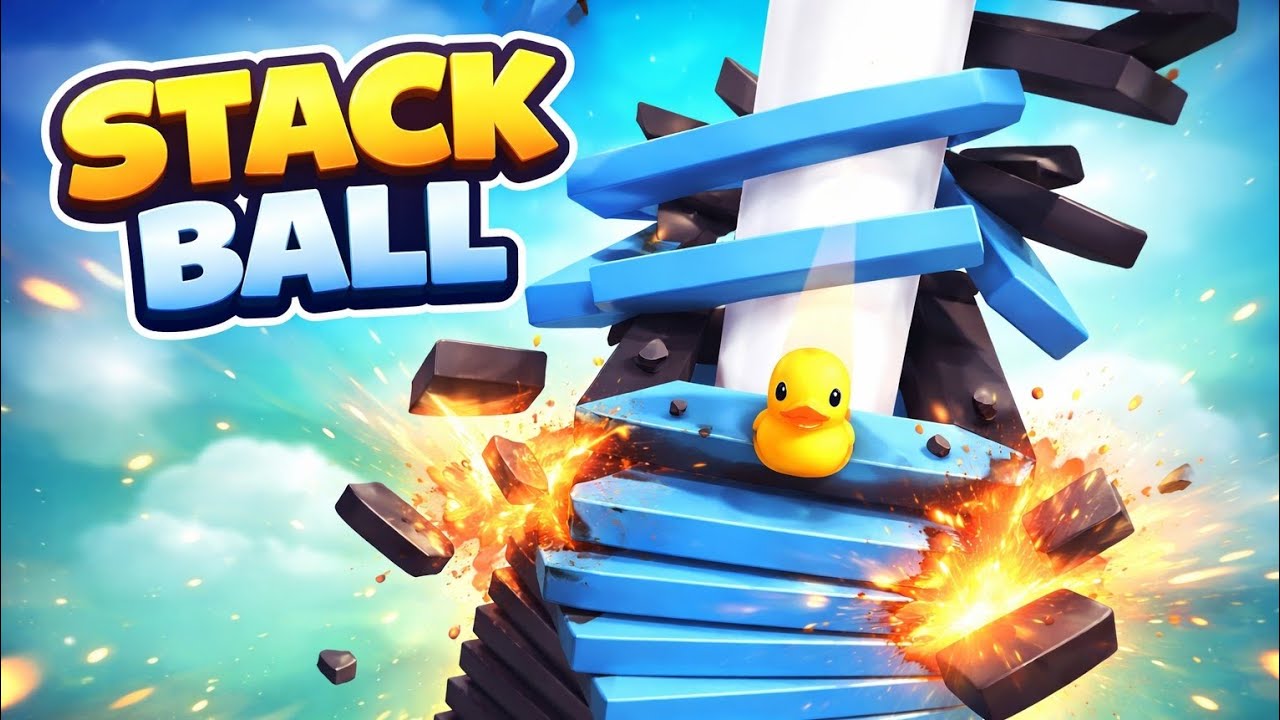 Stack Ball Gameplay 🔥 Can I Break All Levels?