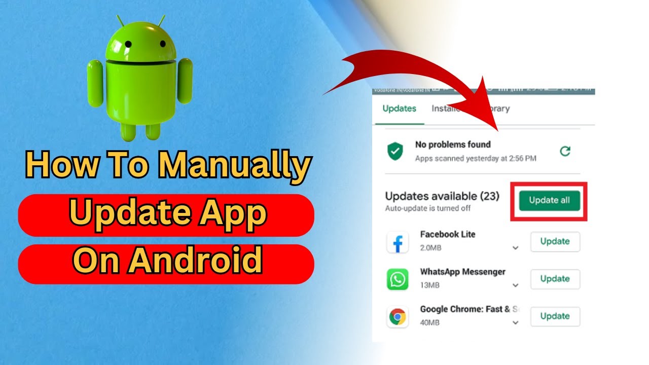 How to Manually Update Apps on Android - Easy Guide