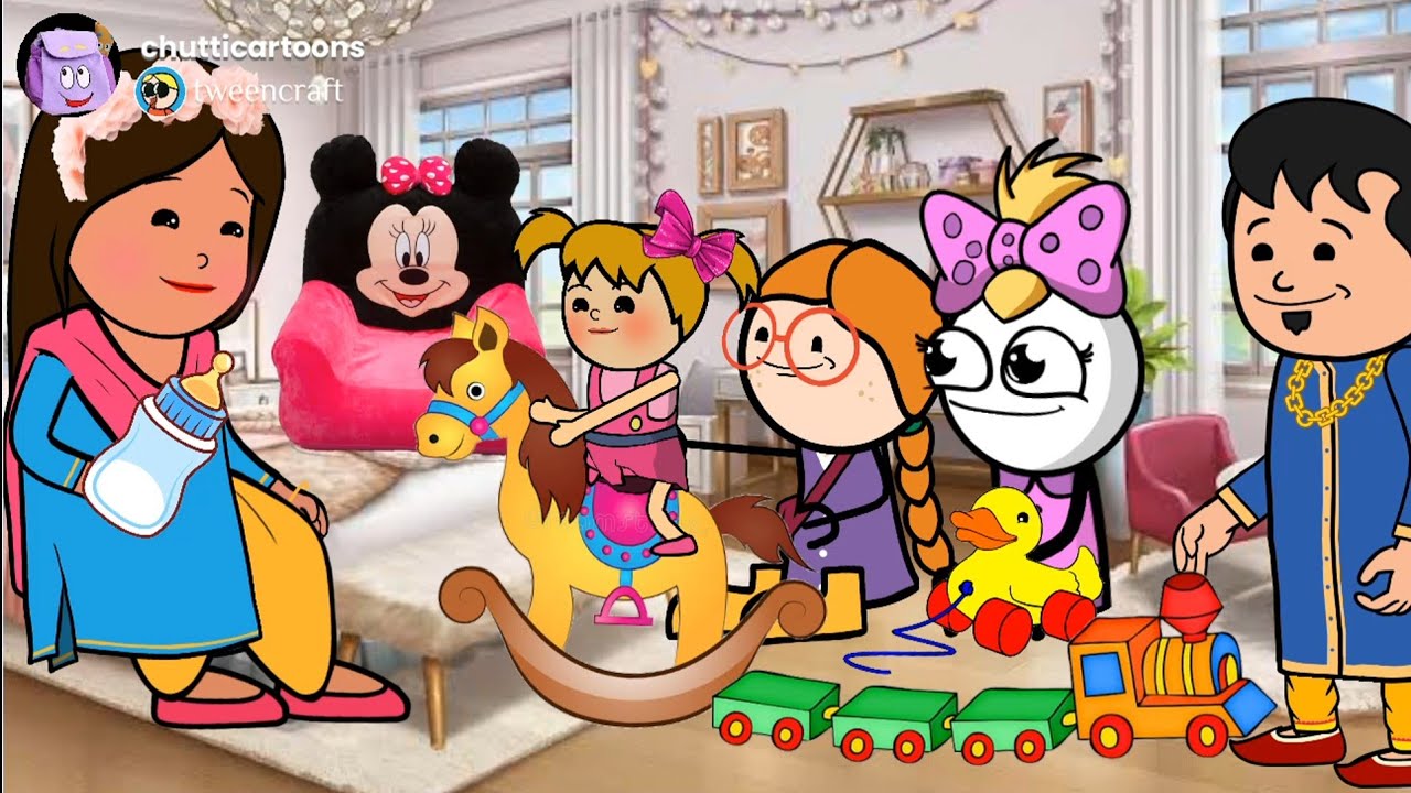 ✨👼 குட்டி குதிரையில் ஆதிரா பாப்பா🤩🎁🌺 Tweencraft #poomari #kanyakumarislangfunnyvideo