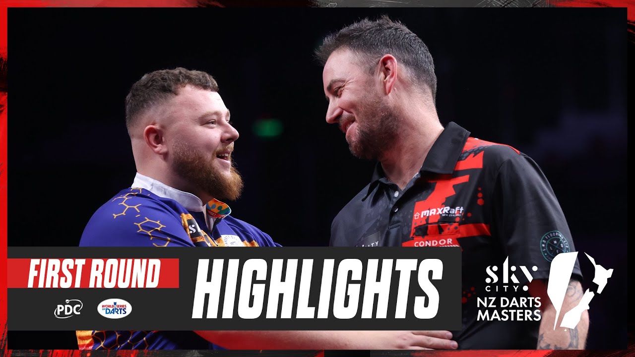 AUCKLAND ANGUISH! | 2025 Sky City New Zealand Darts Masters | Day One Highlights