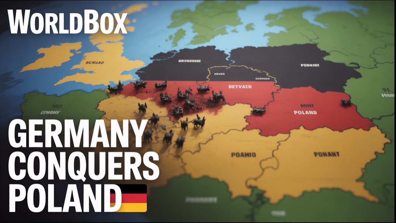 Germany Attacks Poland… Again? | WorldBox Simulation
