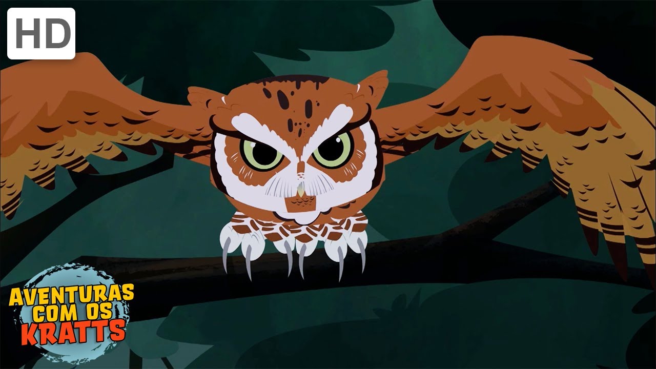 Criaturas assustadoras da noite [epis&oacute;dios completos] Aventuras com os Kratts