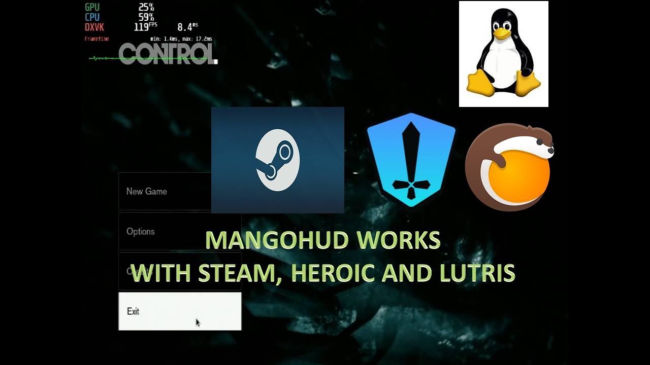 Как легко установить Mangohud в большинстве Linux-систем (Steam, Epic, Heroic Works)