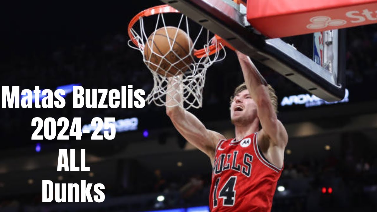 Matas Buzelis 2024-25 ALL Dunks