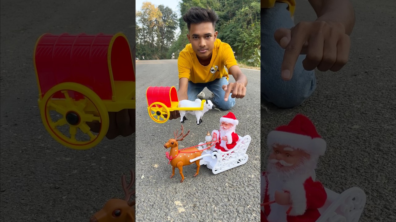 Rc Cow and Remote Control Santa Clause R Gifts 🎁