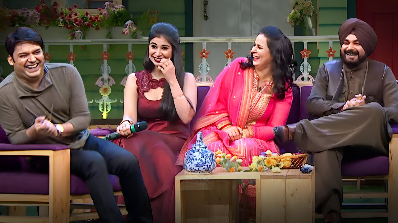 Navjot Singh Sidhu Daughter Rabia Sidhu And Wife In Kapil Sharma Show | Great Indian Laughter Show