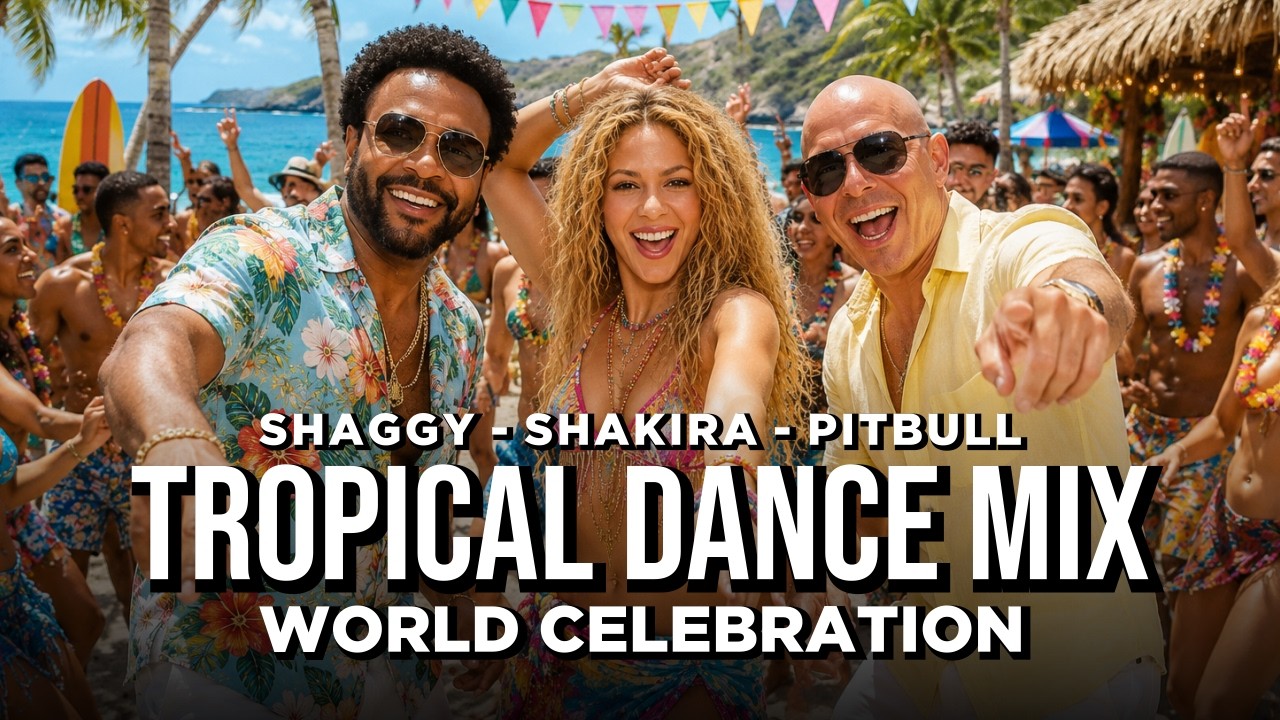 Shaggy x Shakira x Pitbull &ndash; Tropical Dance Mix &ndash; Mr. Boombastic | World Celebration 2026