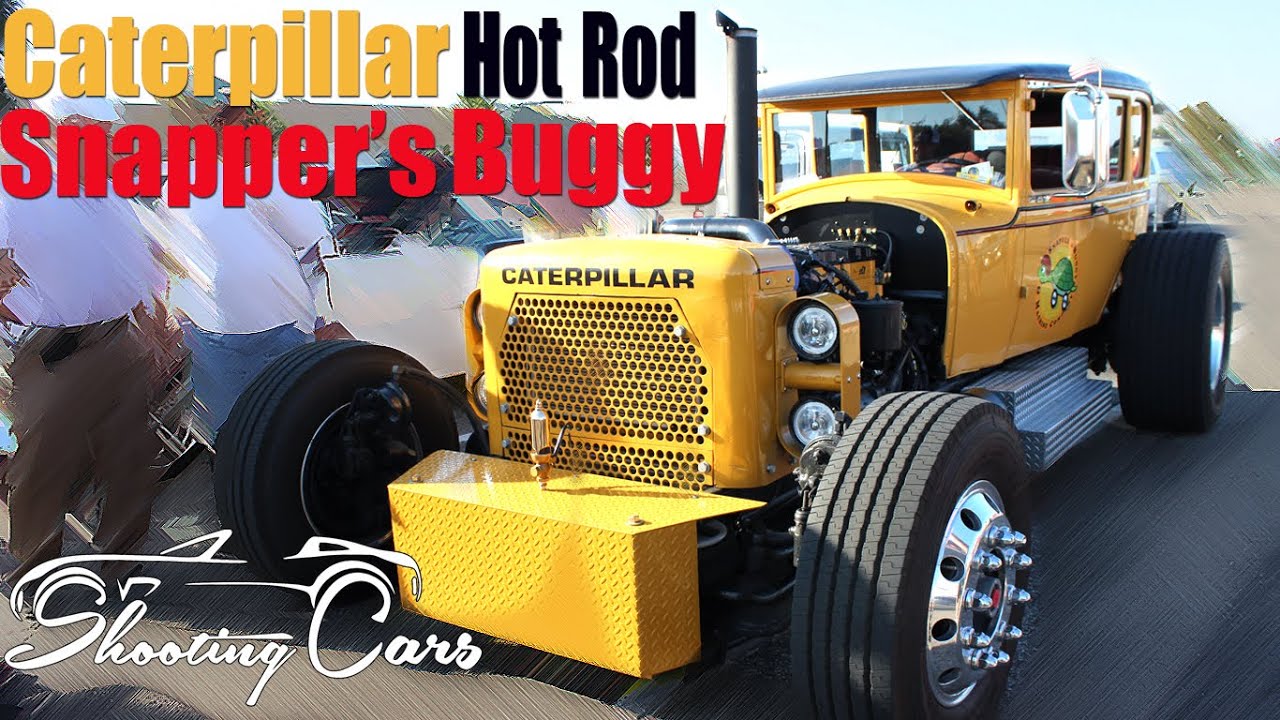 Caterpillar Hot Rod! Driving Snapper's Buggy!
