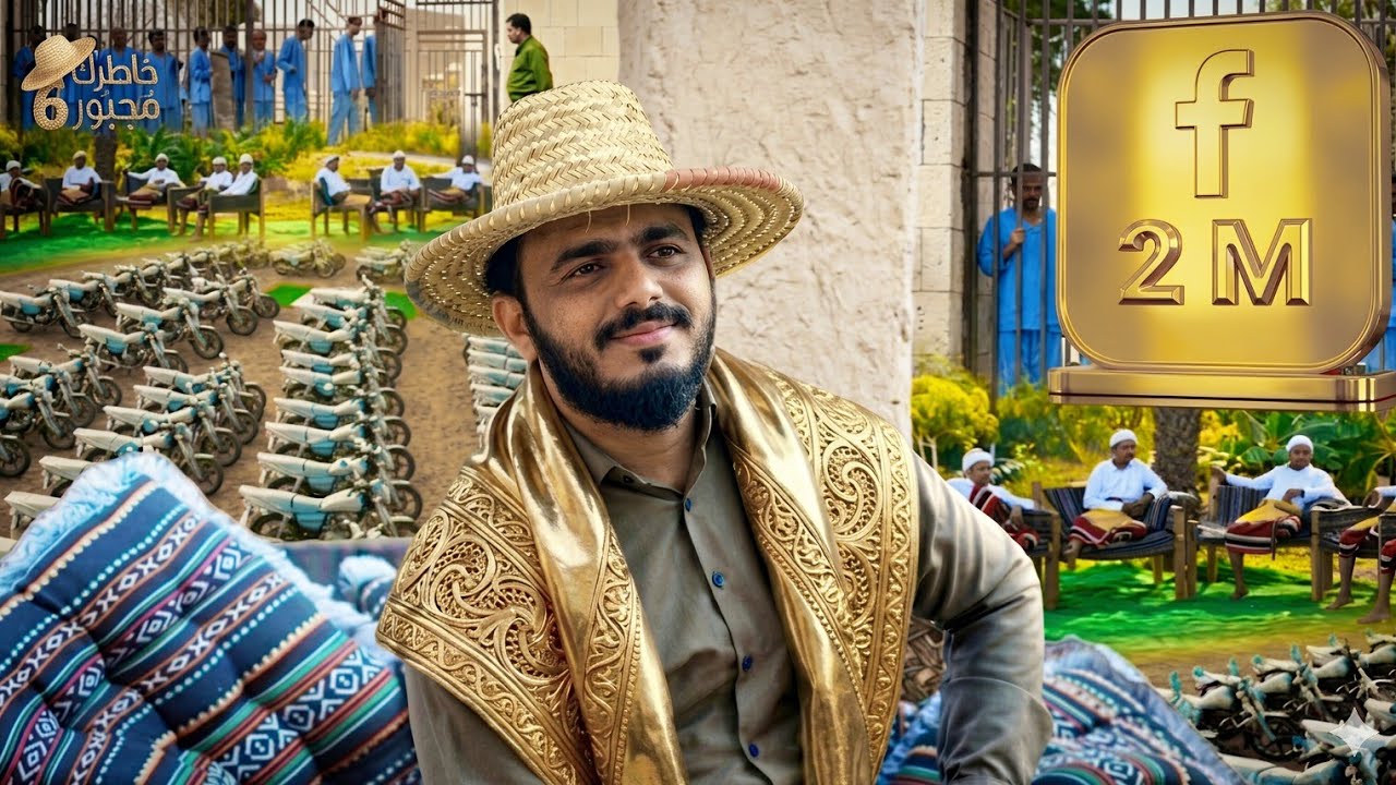 الحلقة الأخيرة |احتفالنا بالمليونين مع السجناء بعد العرس الجماعي وتوزيع 30 دراجة نارية|خاطرك مجبور6 