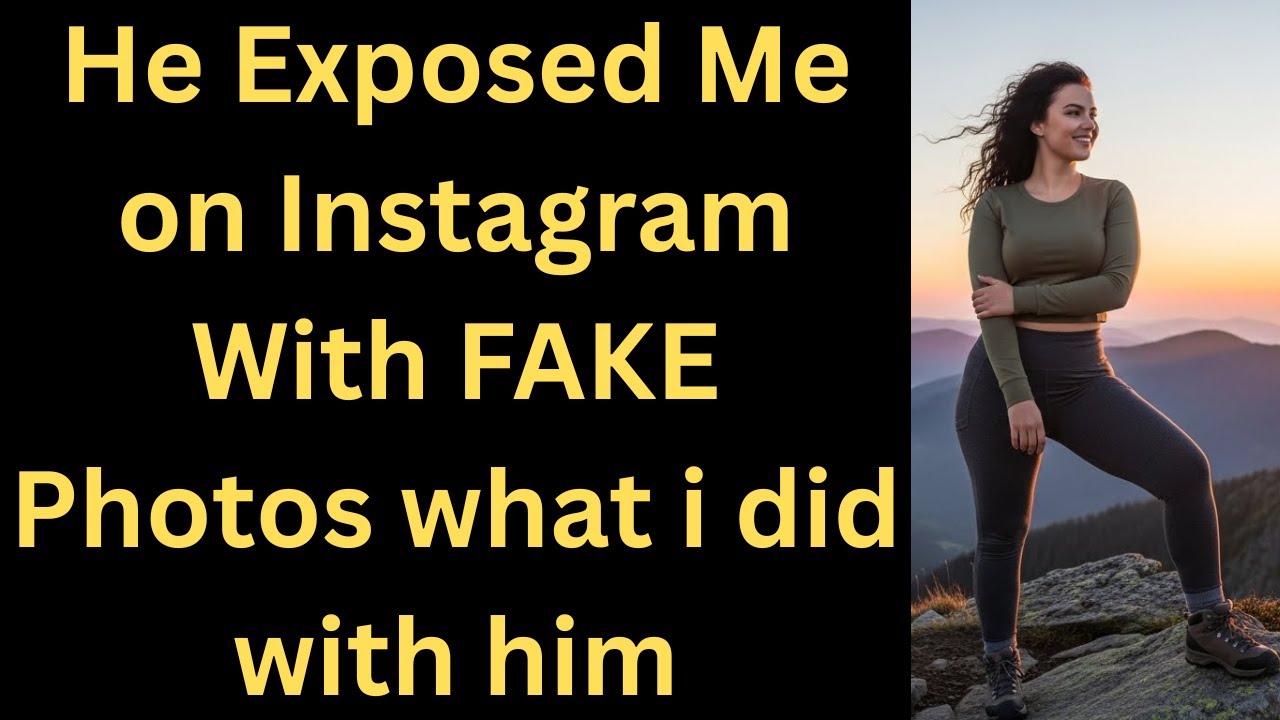 He Exposed Me on Instagram With FAKE Photos | Should I Fight Back or Walk Away?