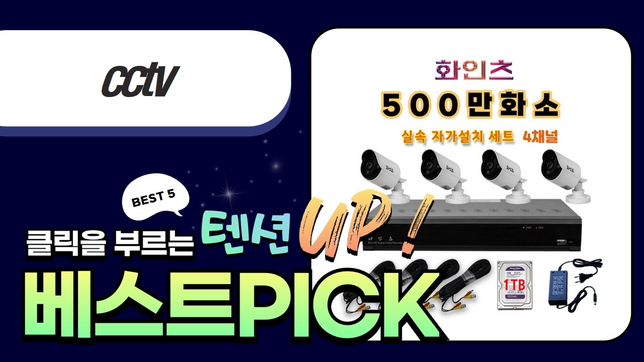 여자 백팩 지켜주는 가성비 CCTV 추천! 실내/실외 4종 비교 (타포, 하이크비전)
