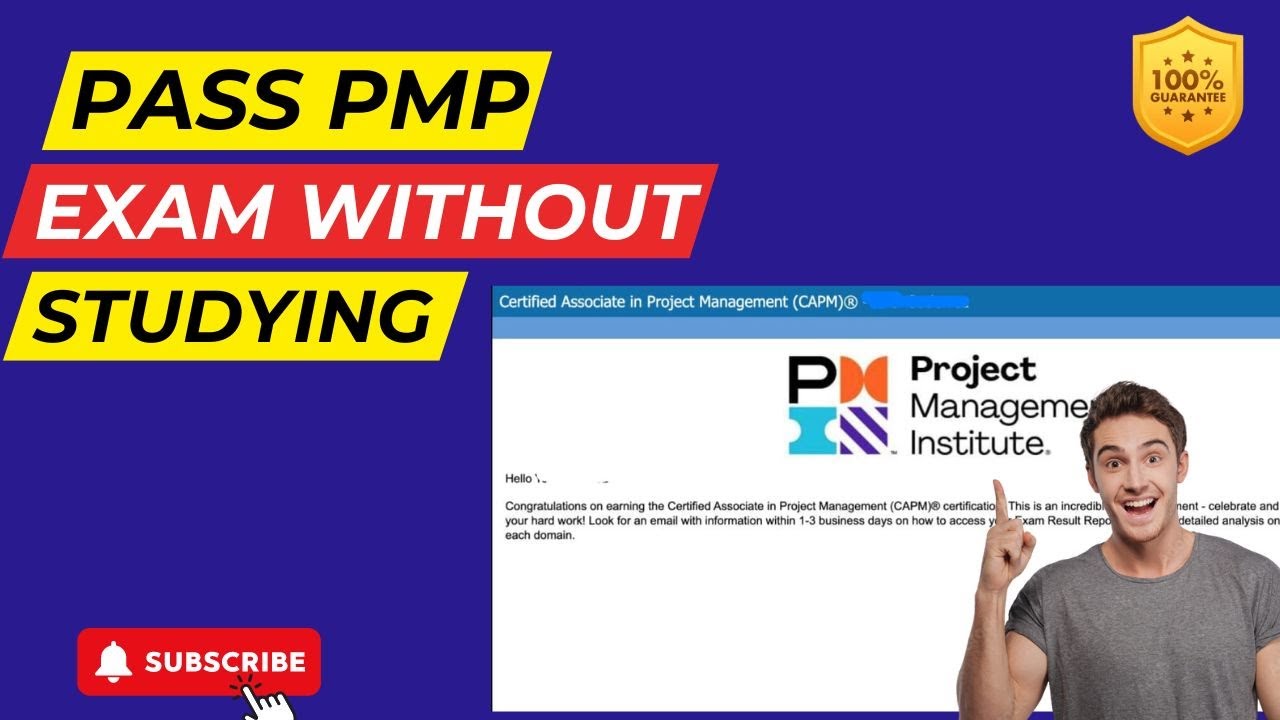 How to Pass PMP Exam Easily without studying | How  to Cheat on PMP Exam