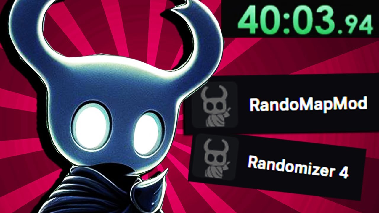 A SPEEDRUN DO RANDOMIZER QUE DEPENDE DE SORTE - HOLLOW KNIGHT