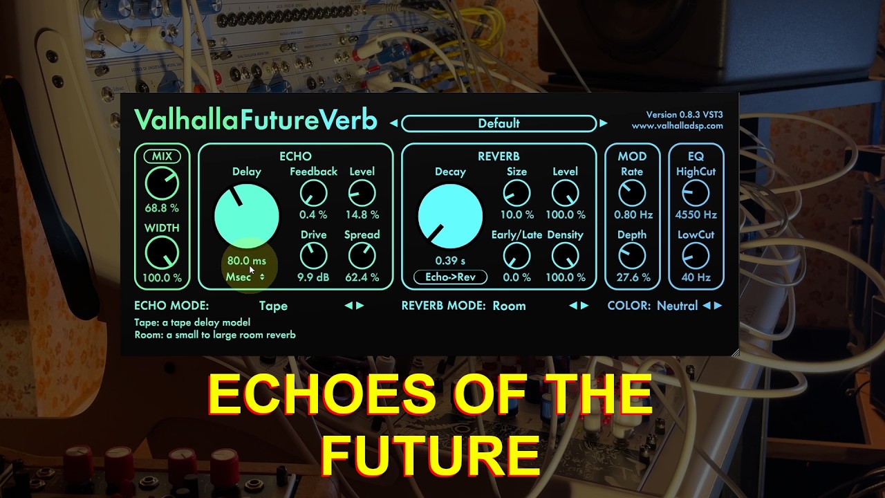 Всё дело в предварительной задержке! Valhalla DSP Future Verb