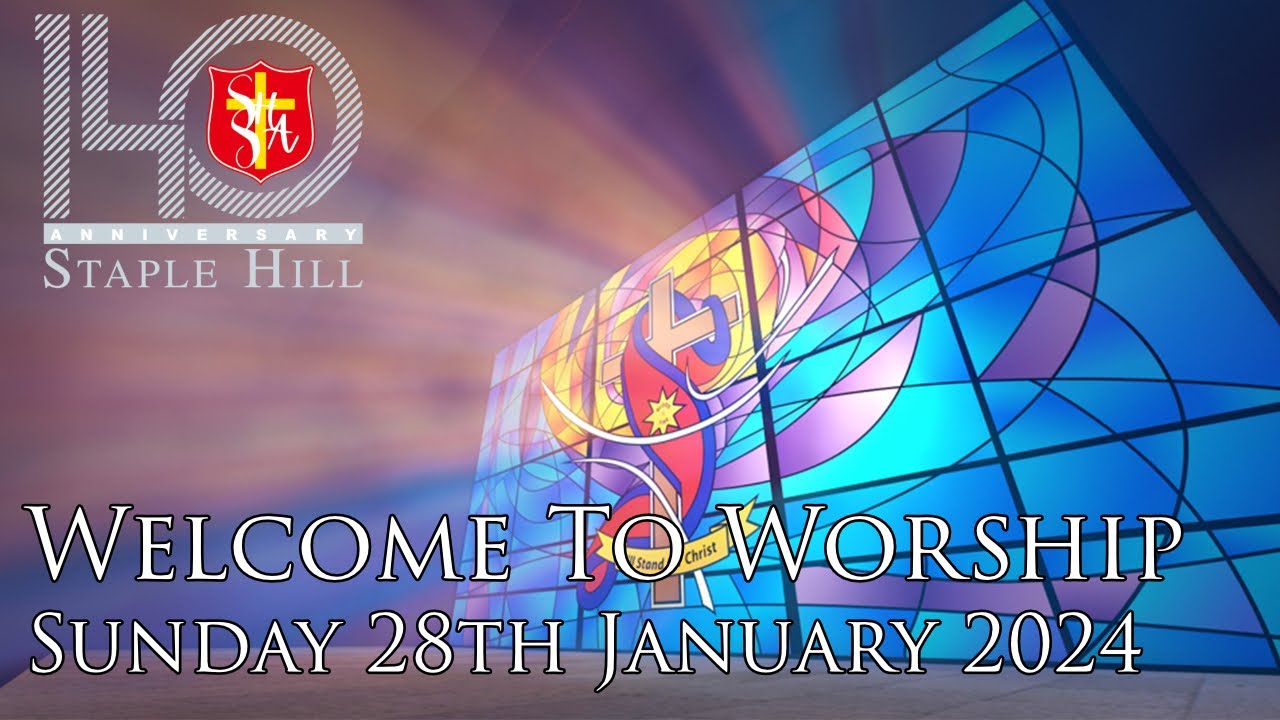Sunday morning worship with The Salvation Army Staple Hill - 28th January 2024