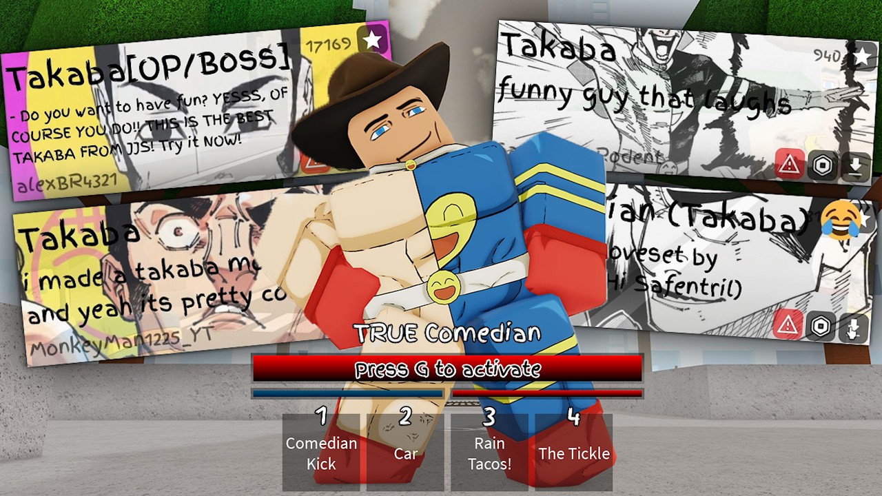 Testing Every TAKABA Moveset In Jujutsu Shenanigans